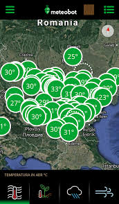 Exacte și detaliate prognoza meteo în galați. Aplicatie Mobila