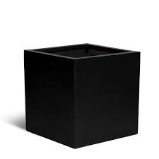 Many stylish fiberglass planters encompass three of the most important characteristics for design overall, we believe fiberglass planters stack up favorably against the other six most popular planter. Cube Black