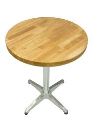 The calla table set has an industrial and modern look, metal combined with solid wood. Oak Table Top 600mm Round Solid Wood Table Tops Top Worktops