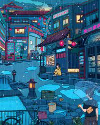Weathering With You By Seerlight On Deviantart Anime Scenery Wallpaper Anime Scenery Scenery Wallpaper