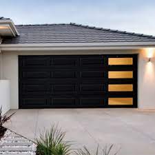 mosaic garage door windows creates a mid century and modern look amarr doors garage door styles garage door design modern garage doors