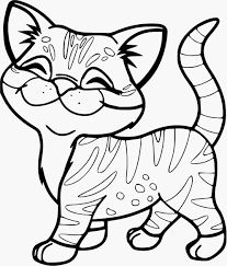 Coloriage petit chat en ligne gratuit a imprimer les petits chats sont très espiègles, ils courent et vont partout dans la maison. Coloriages A Imprimer Chat Numero 81ec34d