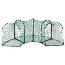 You can also use pvc pipe in the same fashion. Patios Balconies Kittywalk Outdoor Net Cat Enclosure For Decks