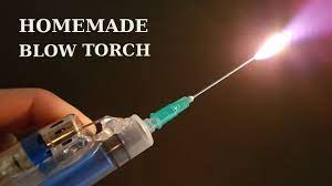 Most people think these are unreliable due to squeezing trigger too fast. How To Make Blow Torch Using Lighter And A Syringe Youtube