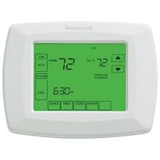 Honeywell 7 Day Universal Touchscreen Programmable Thermostat Rth8500d The Home Depot Honeywell Thermostats Programmable Thermostat Digital Thermostat