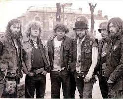 The Original Forest Grebo Squad. They were around mid 1960's to the early  1970's. The guy in the Middle Trent End Zoonie. A Legend in the old days.