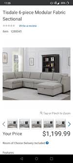 The pieces can be arranged in multiple configurations to suit any room size and it's covered in a cream coloured 100% polyester fabric that offers a soft feel to the touch. Anybody Have Any Experience With This Sectional Would Love To Hear Someone S Thoughts As There Are No Reviews For It Costco