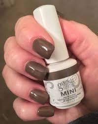 3d nails love nails swag nails how to do nails pretty nails acrylic nails matte nails coffin nails ice cream nails. Gelish Nail Manicure In A Little Cream Please I Love That Gelish Colors Are True To What Is Shown On The Bottle I Thi Nails Life Hailslife Com