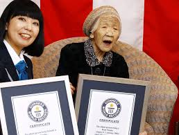 Alguns sugerem que seja feito um teste de dna com amostras de sangue armazenadas em um laboratório de paris. Expresso Japonesa Com 116 Anos E A Pessoa Mais Velha Do Mundo
