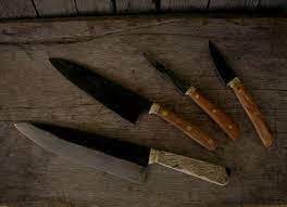 All of our gaucho knives are 'full tang' and crafted with 440 stainless steel. Cariboo Blades Tools Knives