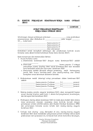 Pengertian dan penggunaan perjanjian kerjasama. Contoh Surat Perjanjian Kerjasama Operasi Contoh Surat