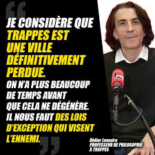 .gérald darmanin et marine le pen s'affrontaient lors d'un débat dans l'émission «vous avez la parole», diffusée sur france 2. Sebastien Chenu On Twitter Les Propos De Didier Lemaire Professeur De Philosophie A Trappes Sont Revelateurs De Ce Qu Est Devenue Cette Ville Les Islamistes Prosperent Comme Dans Bien D Autres Villes Et Ne