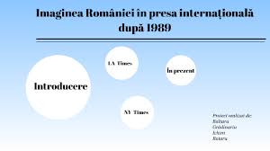 Indatorarea si saracirea romaniei a fost programata cu mult timp inainte de a se desmetici romanii. Imaginea Romaniei In Presa InternaÈ›ionalÄƒ DupÄƒ 1989 By Vansera Illya