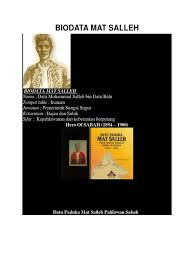 You can also bookmark this page with the url : Biodata Mat Salleh