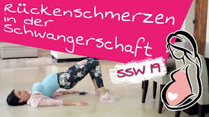 19 Ssw Was Tun Gegen Ruckenschmerzen In Der Schwangerschaft Youtube