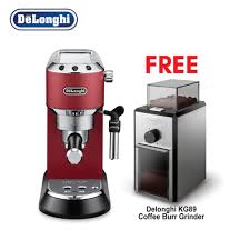Delonghi ec 685 portafilter machine review : Free Burr Grinder Kg89 Delonghi Ec685 R Dedica Pump Espresso Coffee Machine Red Ec685 Ec685r Ec685m Shopee Malaysia