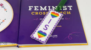 Plus, use our caption/border maker tool to chart your own words. Make A Cross Stitch Bookmark Without Glue Youtube