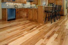 Homerwood Natural Hickory Amish Hand Scraped 3 4 Solid In 5 Wide Planks 11 90 Sq Ft 11 Ca Hickory Flooring Wood Floors Wide Plank Solid Hardwood Floors