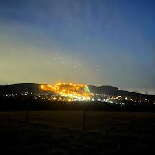 Local mountain in NJ getting ready to crank up the guns!! Mountain Creek🤘