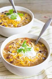 Instant pot chicken noodle soup made from scratch and in a fraction of the time. Instant Pot Mexican Chicken And Rice Soup With Video Bread Booze Bacon
