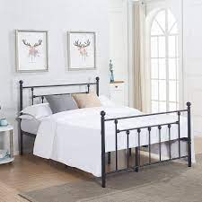 Check spelling or type a new query. Vecelo Bed Frames Victorian Metal Platform Twin Full Queen Size On Sale Overstock 19665443