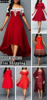 Free Shipping Easy Return Up To 40 Off Rotita Dress Collection Rotita Outfit Womenfashion Clothing Fas Shop Red Dress Bombshell Dress Elegant Red Dress