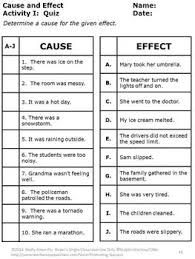 Cause And Effect Activities Special Education Reading Strategy Worksheets Cause And Effect Activities Special Education Reading Comprehension Cause And Effect