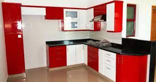 Red and white kitchen furniture. Black White And Red Kitchen Design Freshouz Com Modular Kitchen Design Kitchen Design Small Red And White Kitchen Cabinets