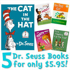 Five Dr Seuss Books Free Cat In The Hat Backpack For Just