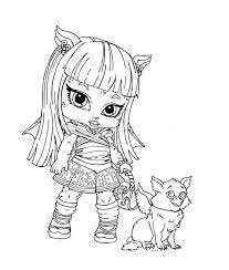 Some of the coloring page names are friday the 13th coloring at, monster high ausmalbilder kostenlos zum drucken ausmalbilder, friday the 13th coloring at, baby monster coloring at click on the coloring page to open in a new window and print. Baby Cute Monster High Coloring Pages Novocom Top