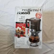 Water to 6 cup line; Hamilton Beach Iced Coffee Tea Maker Model 40912