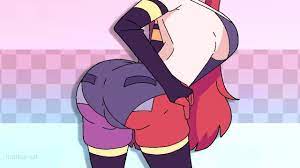 1girls animated big breasts clothing countryhumans fevie (markai  cat) markai cat music sound tagme video yellow eyes 