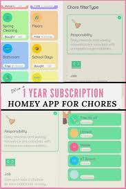 Teenage Chore Chart And App Sales Department Budget