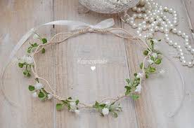 Haarschmuck Kopfputz Haarkranz Brautkranz Hochzeit Braut Schleierkraut Hair Wreaths Floral Crown Flower Crown
