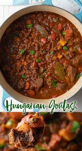 Rustic Hungarian Goulash Recipe Our Robust Recipe For Classic Hungarian Goulash Includes Beef Potatoes And Lots Goulash Recipes Hungarian Beef Stew Recipes