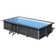 Piscine Composite Gre L 6 06 X L 3 26 X H 1 24 M Leroy Merlin En 2020 Bache De Piscine Piscine Rectangulaire Piscine