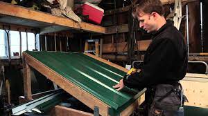 Fabrication specialist | how to install roofing border | thoomanam | how to fix thoomanam | metal roofing Exposed Fastener Panel Roof Panel Installation Youtube