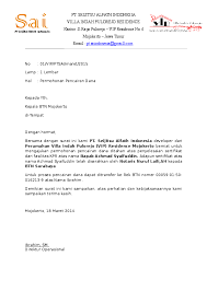 Doc Surat Permohonan Pencairan Dana Griya Asri Balasklumprik Academia Edu