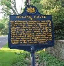 Moland House Historical Marker Pennsylvania History American Revolution