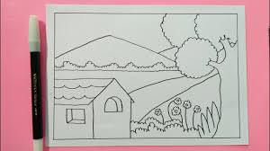 Download now cara menggambar pemandangan alam yang mudah dengan crayon drawing nature scenery. Cara Menggambar Pemandangan Alam Dengan Mudah Youtube