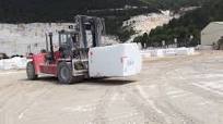Kalmar Forklift Loading Marble Blocks