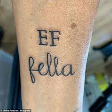 Check spelling or type a new query. Ulrika Jonsson Shares Her Touching Tattoo Tribute To Her Dog Fella Geeky Craze