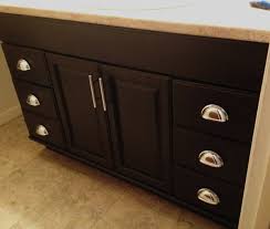 staining oak cabinets an espresso