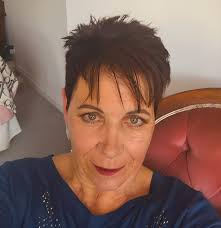 Short Choppy Pixie Haircut.** A platinum pixie always stands out with its  cuteness. Let a few pieces hang longer in the front to keep it feminine.