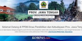 Dinas pendidikan jawa barat logo. Link Syarat Dan Cara Pendaftaran Ppdb Sma Smk Jateng 2020 Halaman All Kompas Com