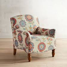 Traditional Form Meets Modern Details And Everyone Discovers They Re Quite Comfortable With Each Other That S The Story Of Our Armchair Floral Chair Furniture