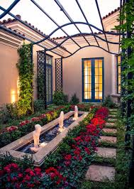 Mediterranean Courtyard Gardening Mediterranean Landscape Design Mediterranean Landscaping Courtyard Landscaping