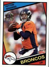 Rookie cards from this set also contain a bowman rookie card gold foil stamp on the front. Amazon Com 2015 Topps 60th Anniversary Throwbacks T60pm Peyton Manning Denver Broncos Nfl Football Card Collectibles Fine Art