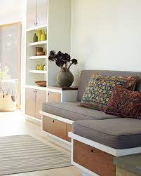 See more ideas about dining nook, home, kitchen banquette. Kitchen Of The Week An Artful Aerie In Mill Valley Remodelista Built In Sofa Kitchen Sofa Kitchen Seating