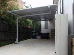 Cantilevered Carport Awning With Poles Only One Side Cantilever Carport Carport Designs Carport